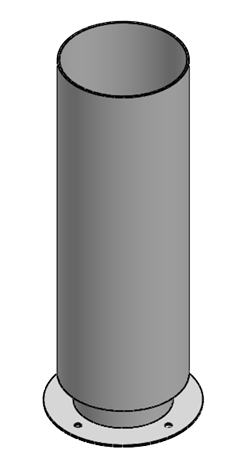 Exhaust Stack Component Drawing